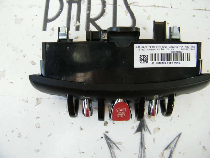 MINI ONE/ S/ COOPER F55/56/57 2014-ON 1.5DIESEL CENTRE CONSOLE SWITCH START STOP