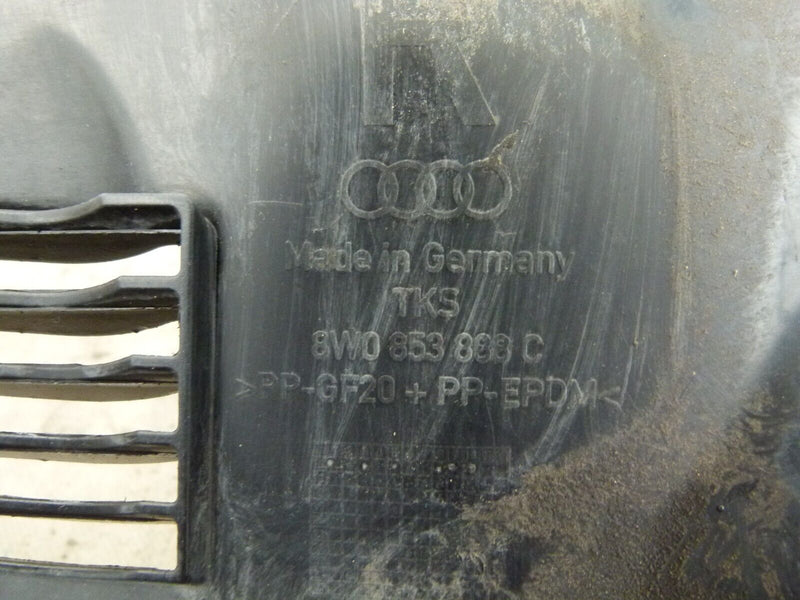 AUDI S4 B9 2016-19 FRONT RIGHT WHEEL MUD GUARD COVER 8W0853888