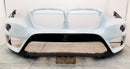 BMW X1 F48 sDRIVE SE 2016 2017 WHITE FRONT BUMPER GENUINE 51117354815 (02)