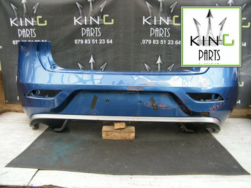 VOLVO V40 R DESIGN 2012-2016 REAR BUMPER GENUINE BLUE (A9214) 31283756