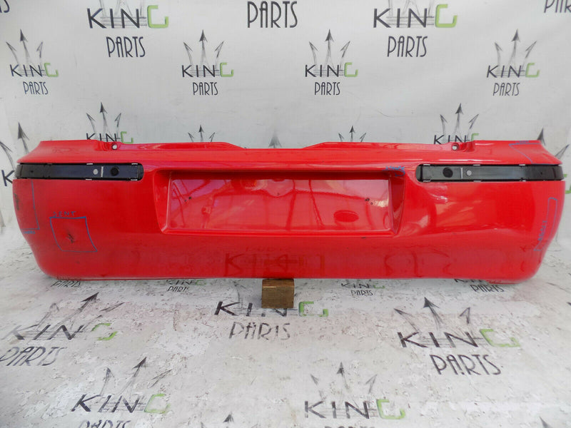 VW POLO MK3 6N 6N2 FACELIFT 1999-2002 RED REAR BUMPER GENUINE 6N0807421L