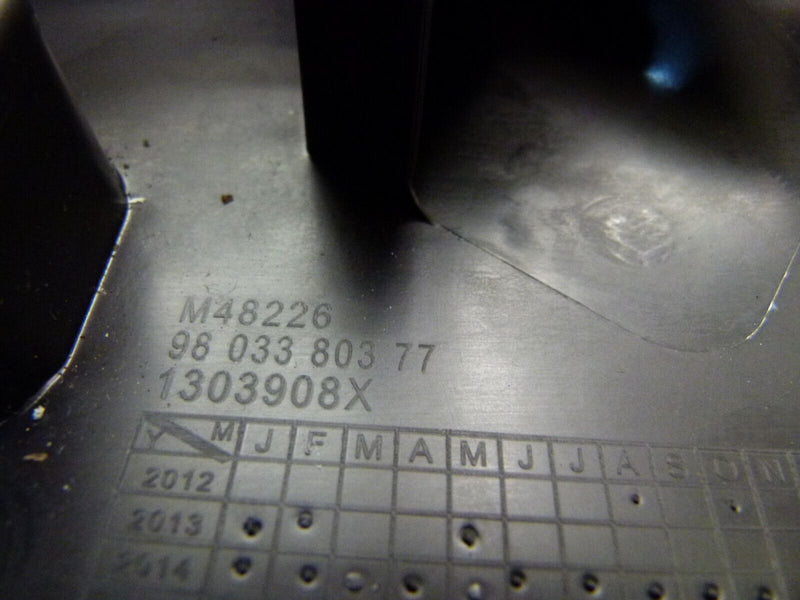 PEUGEOT 308 SW ESTATE 2017-21 DASHBOARD STORAGE COVER 9803380377