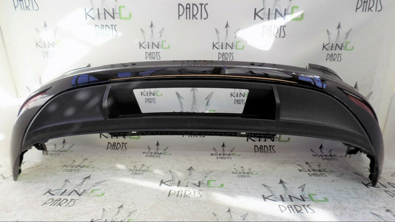 VW TOURAN II MK2 5T 2015-2018 BLUE REAR BUMPER GENUINE 4x PDC 5TA807421 AB