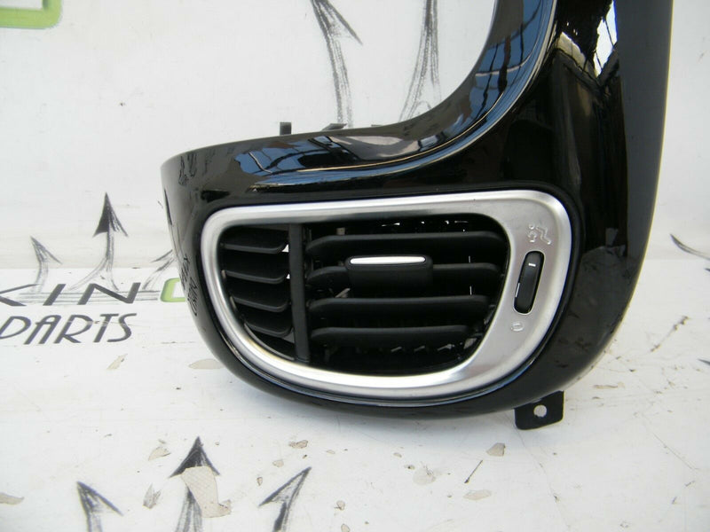 FIAT 500L TREKKING 2013-2017 RHD DASHBOARD LEFT TRIM WITH AIR VENT BLACK GLOSS