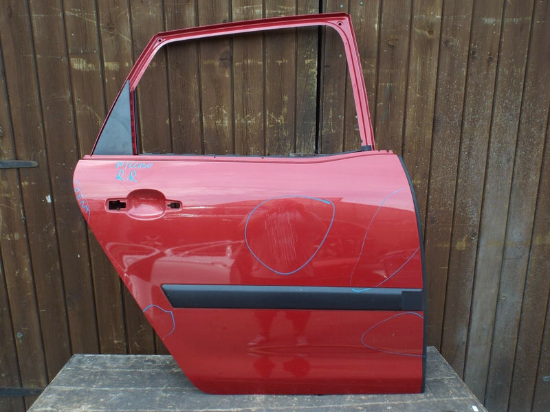 Citroen C4 Picasso 2006-2012 Rear Door Right Driver Side Maroon O/S