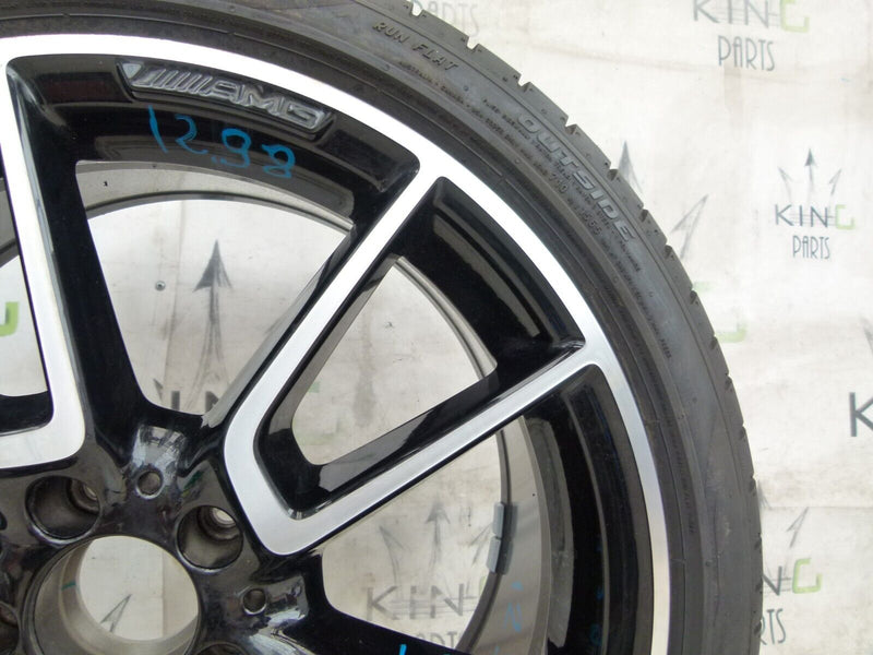 MERCEDES C43 AMG WHEEL ALLOY RIM TIRE 8.5JX19H2 ET52 A2054012300 GENUINE