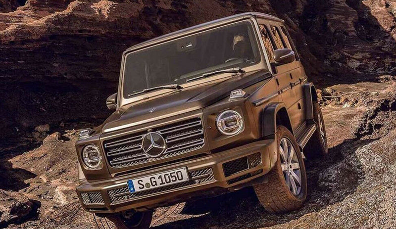 NEW MODEL !! MERCEDES G CLASS (W463) - 2018 BLUE FRONT BUMPER GENUINE OEM