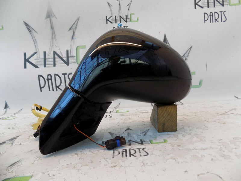 PEUGEOT 308 2008-2013 T7 MK1 LEFT DOOR SIDE WING MIRROR BLACK
