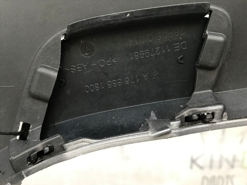 MERCEDES A W176 AMG LCI 2015-2018 FRONT BUMPER PDC GENUINE A1768851800