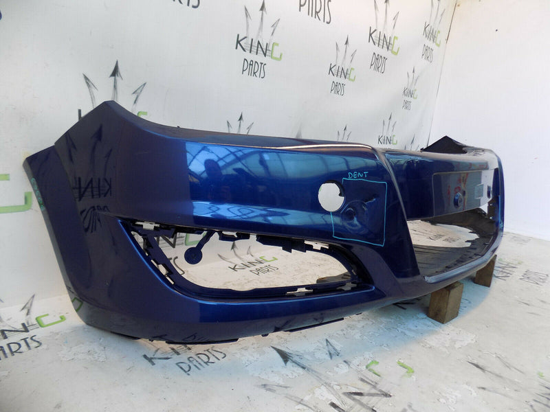 VAUXHALL ASTRA H MK5 5 DOOR 2007-2009 BLUE FRONT BUMPER GENUINE 13225746