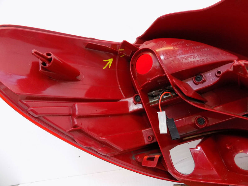 PEUGEOT 207 HATCHBACK 2009-14 FACELIFT REAR LIGHT LED RIGHT DRIVER SIDE (277)