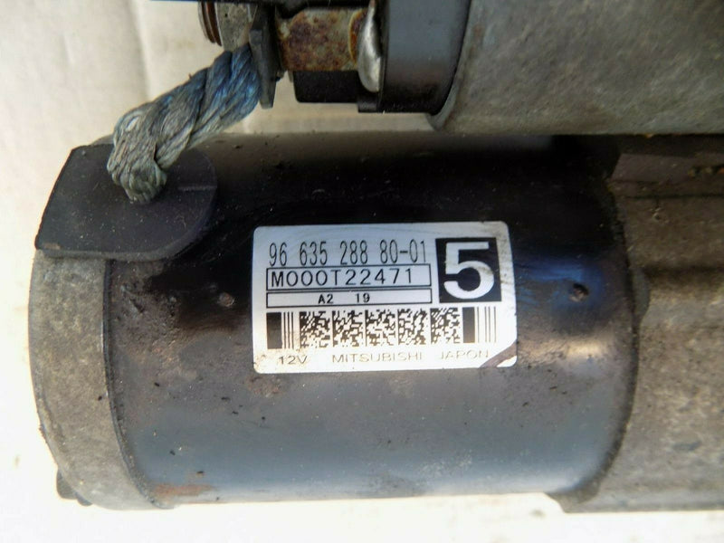 PEUGEOT 3008 2008-2016 1.6 HDI STARTER MOTOR 9663528880 *N