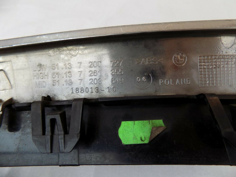 BMW 5 SERIES F10 F11 2010-2017 PASSENGER LEFT KIDNEY GRILL 7200727 /S53-13