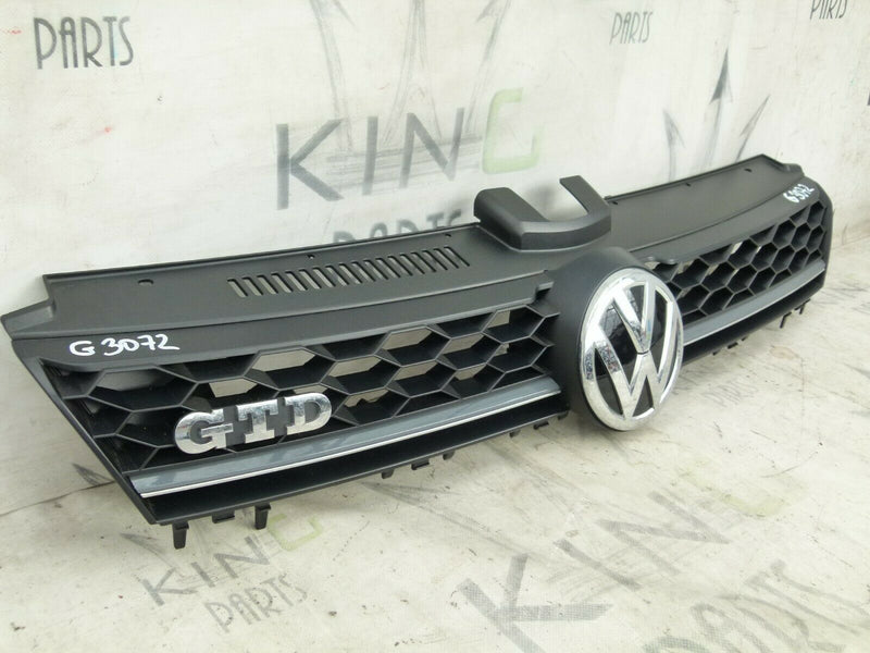 VW GOLF MK7 GTD 13-17 FRONT BUMPER UPPER GRILL GRILLE GENUINE 5G0853651AJ