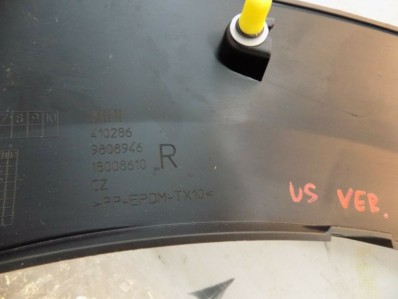 MINI COOPER COUNTRYMAN PACEMAN 2013-2014 US VERSION REAR RIGHT WHEEL ARCH TRIM