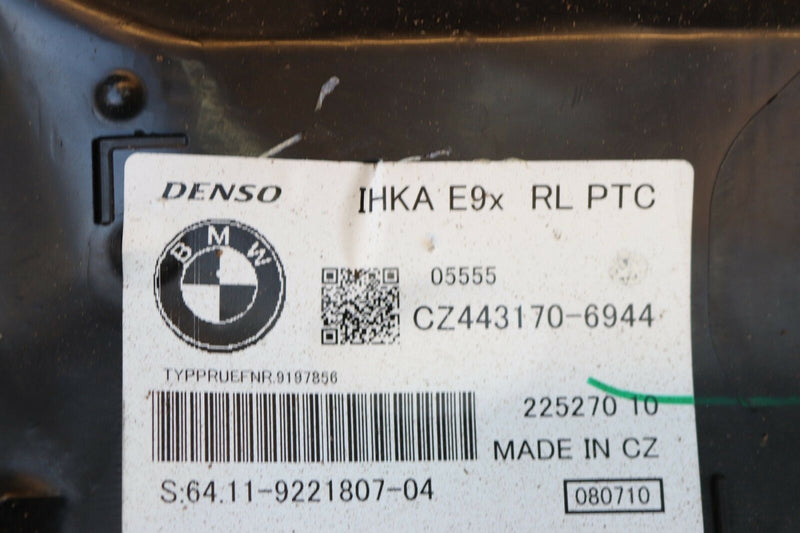 BMW 3 SERIES E91 2005-2013 TOURING HEATHER BLOWER MATRIX DENSO 9221807 GENUINE