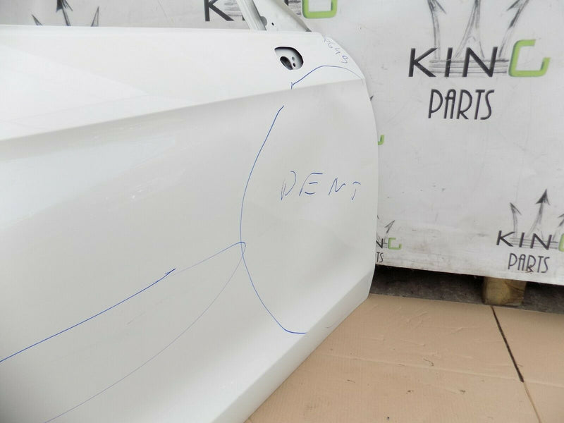 AUDI A1 8XA SPORTBACK 2012-2018 FRONT RIGHT DOOR PANEL WHITE 5DR