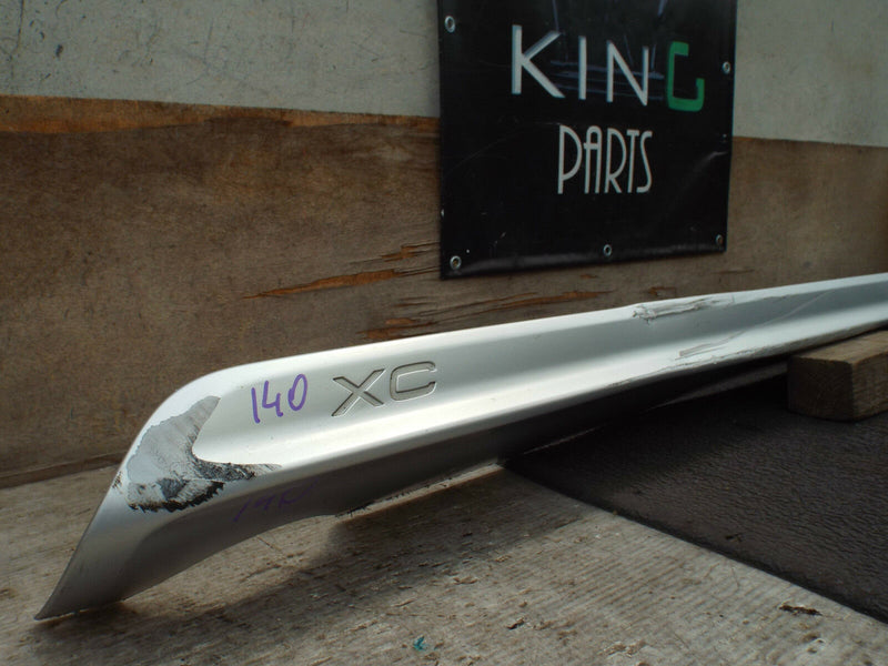 Volvo XC60 2010-2013 Side Skirt Sill Cover Right Side O/S Silver (140)  30796121