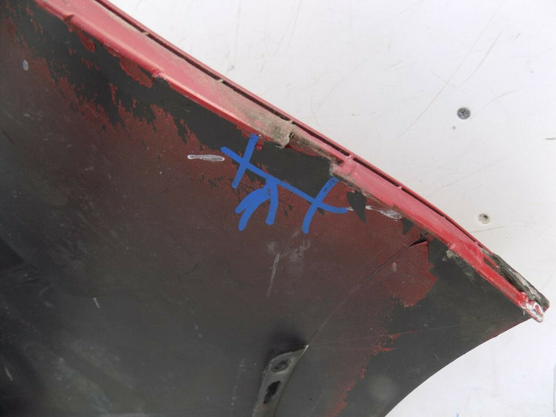 RENAULT GRAND SCENIC MK3 2009-2012 RED REAR BUMPER GENUINE 850220040R