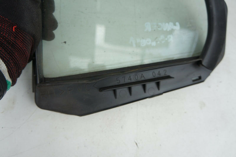 MITSUBISHI LANCER GS2 2007-2016 RIGHT REAR QUARTER CORNER DOOR GLASS A002345 10A