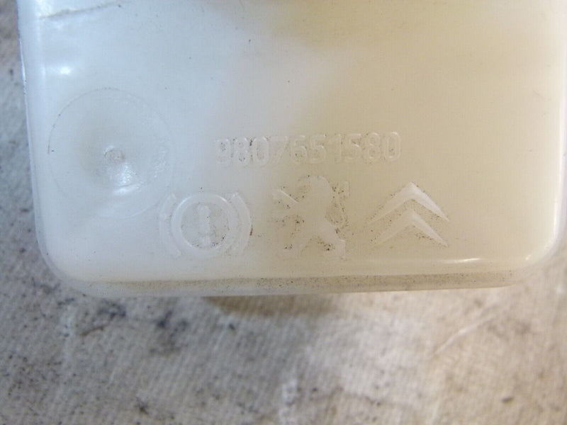 PEUGEOT 308 SW ESTATE 2017-21 BRAKE FLUID RESERVOIR BOTTLE 9807651580