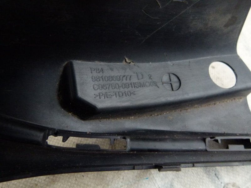 PEUGEOT 3008 MK2 2016-20 FRONT BUMPER RIGHT SIDE TRIM GENUINE 9810869777