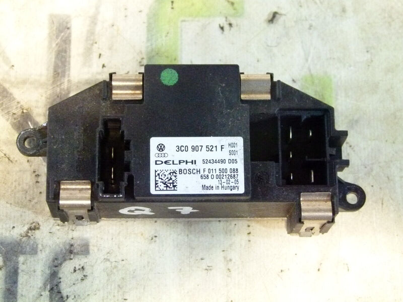 AUDI Q7 HEATER BLOWER MOTOR RESISTOR UNIT MODULE GENUINE 3C0907521F