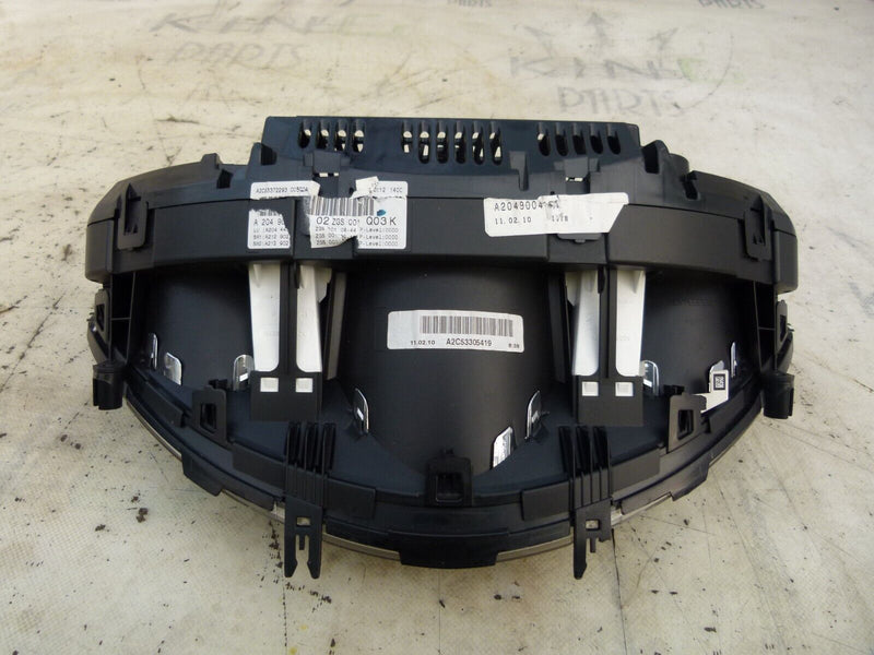 MERCEDES C W204 2007-11 DASHBOARD SPEEDOMETER GENUINE A2049003802