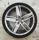 AUDI A3 S-LINE WHEEL ALLOY RIM & TIRE 8JX19H2 ET49 8V0601025AS GENUINE