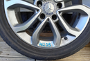 MERCEDES W205 SET OF 17" ALLOY WHEELS WITH TYRES 225/50/17 7J ET42 A2054010200