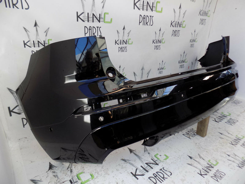VOLVO XC90 II T8 R-DESIGN 2014-17 BLACK REAR BUMPER GENUINE PDC 31353390