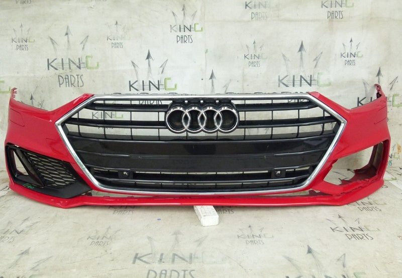 AUDI A7 4K8 C8 S-LINE 2019-ON RED FRONT BUMPER GENUINE PDC 4K8807437C