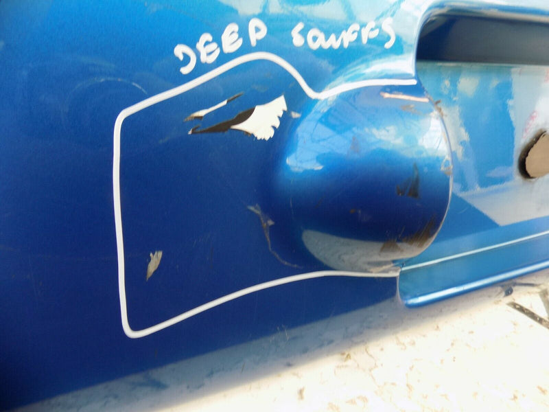 PEUGEOT 107 CITROEN C1 2005-2013 REAR BUMPER IN BLUE 52159-0H050