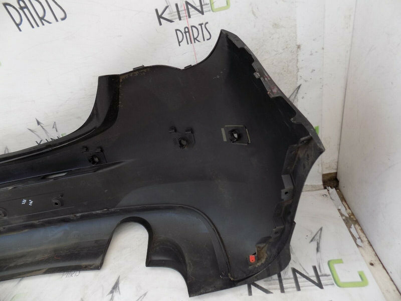 VAUXHALL CORSA E SRI 2014-19 BLACK REAR BUMPER GENUINE 6 x PDC  39002839