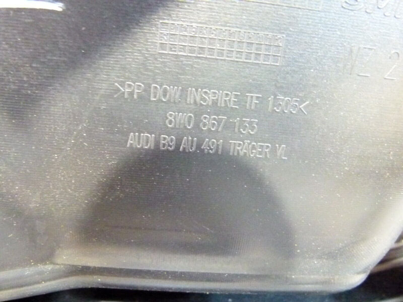 AUDI A4 S4 8W B9 2016-ON FRONT LEFT SIDE DOOR CARD CLOTH 8W0867133