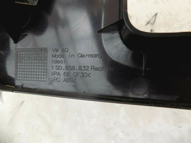 VW UP 2011-2016 DRIVER RIGHT SIDE BOOT COMPARTMENT TRIM PANEL 1S0858832 *N3