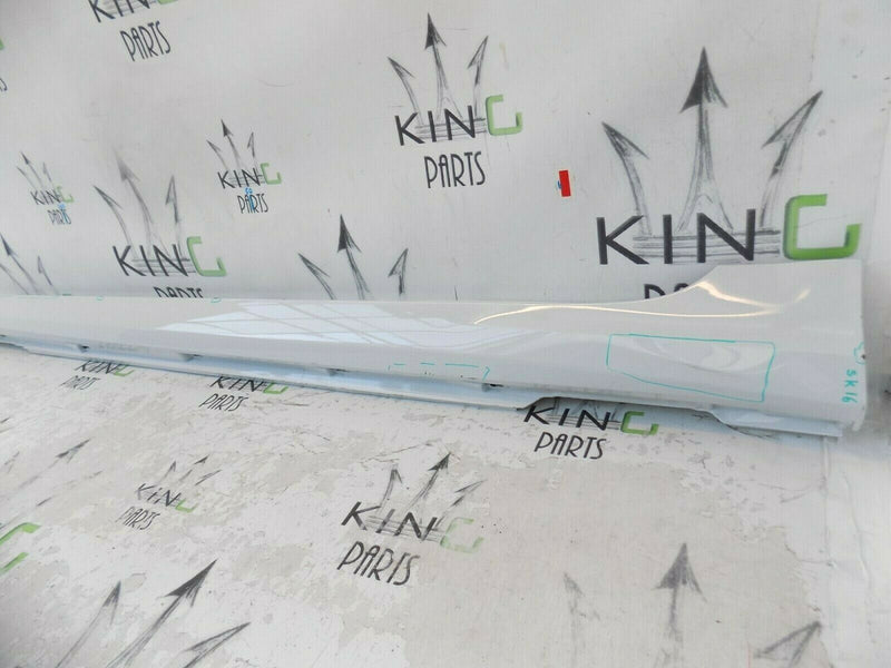 AUDI A6 C8 4K 2018-ON S-LINE LEFT SIDE SKIRT SILL COVER WHITE 4K0853855A