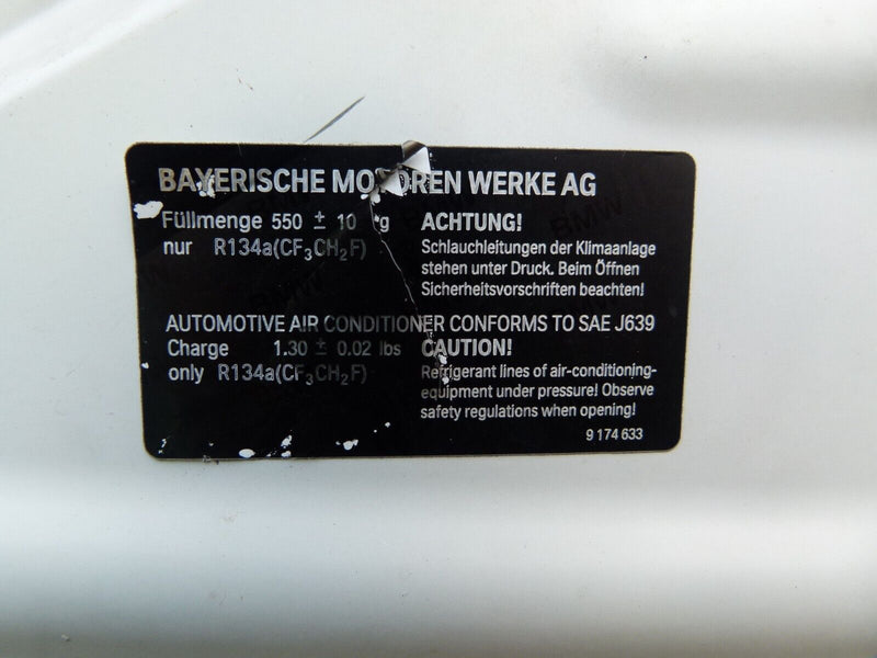 BMW 3 SERIES F30 F31 F35 2011-18 GENUINE FRONT BONNET HOOD PANEL in BLACK