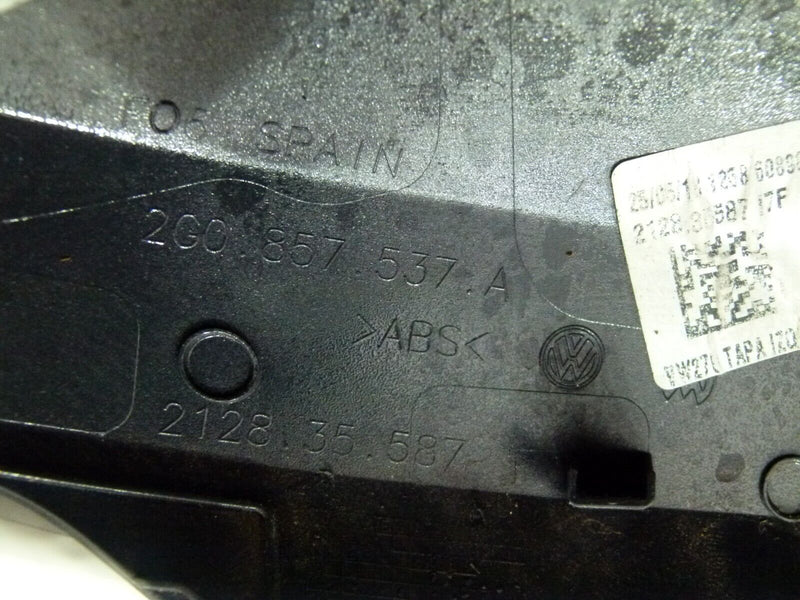 VOLKSWAGEN VW POLO MK6 2018-ON LEFT SIDE WING MIRROR GENUINE 2G0857537