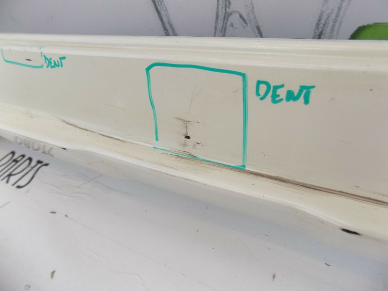 HONDA CRV 2012 LEFT SIDE SILL SKIRT COVER GENUINE WHITE 71850-SWT-W020-M1