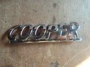Mini Cooper Chrome Logo Emblem Initials Tailgate Trunk Boot Badge