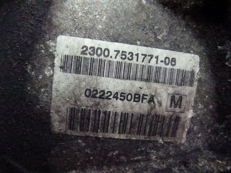 MINI COOPER R50 R52 2000-2008 1.6 PETROL GEARBOX MANUAL 5 SPEED 7531771