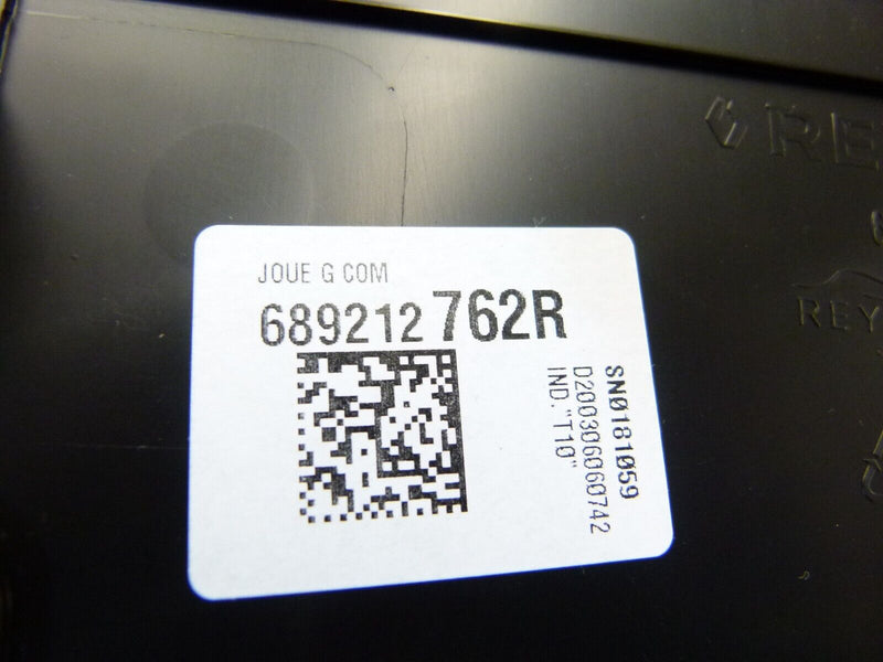 RENAULT CAPTUR PASSENGER LEFT SIDE DASHBOARD COVER PANEL 689212762R