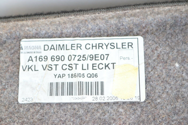 MB B CLASS W245 2006-2011 LEFT SIDE BOOT LID TRUNK COVER CARPET A1696900725
