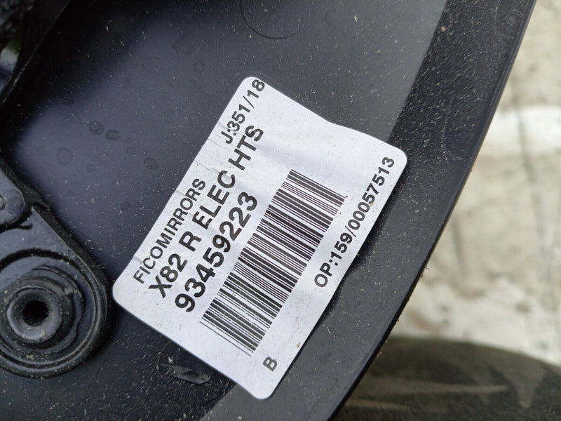 VAUXHALL VIVARO 2014-2019 DRIVER SIDE ELECTRIC WING MIRROR 93459223