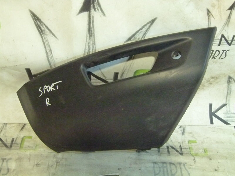 RANGE ROVER SPORT 13-17 FRONT BUMPER RIGHT EXTENSION TRIM DK6217D749AB