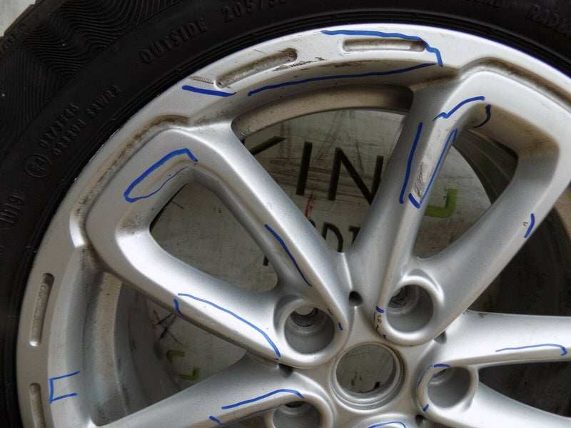 BMW MINI 17" INCH ALLOY WHEEL + TYRE 205/55 R17 7Jx17 ET50 9811730