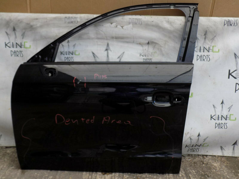 AUDI A1 8XA SPORTBACK 2012-2018 FRONT LEFT DOOR PANEL IN BLACK