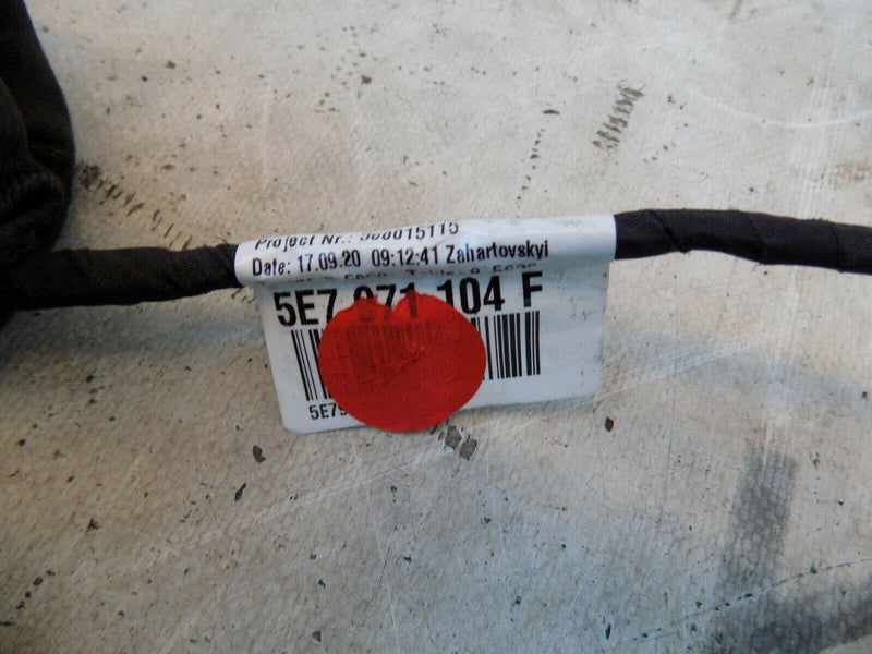SKODA OCTAVIA  REAR BUMPER WIRING PDC OEM 5E7971104F