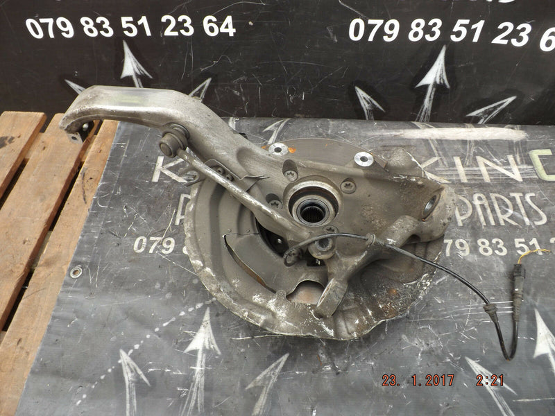 BMW X6 E71 08-13 RIGHT FRONT WHEEL HUB BEARING CARRIER HUB & DISC BRAKE ARM LINK